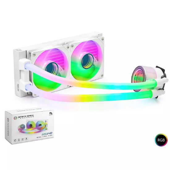 HADRON GS240 ARGB Tüplü Sıvı Soğutmalı İşlemci Fan resmi