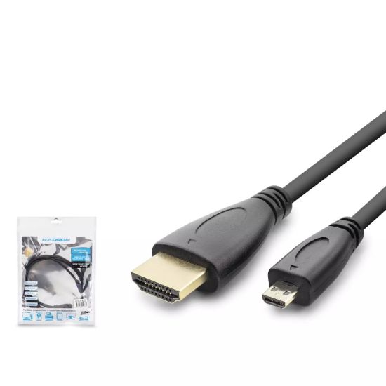 Hadron Hdx2007 Hdmi To Hdmi Micro Kablo Pvc 1.5M S resmi