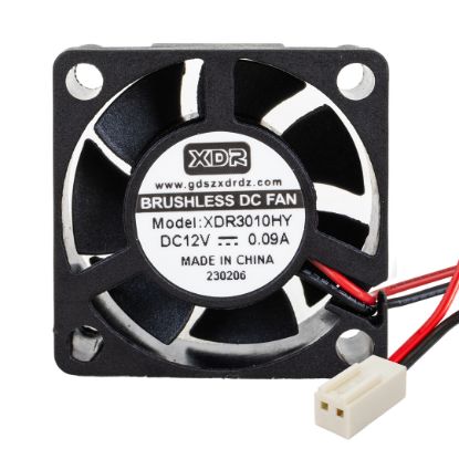 PM 12 VOLT DC FAN 30 X30X10 MM resmi