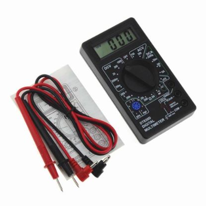 PM DT-830D DIGITAL AVOMETRE-AKIM VOLTAJ DIRENÇ OLÇ resmi